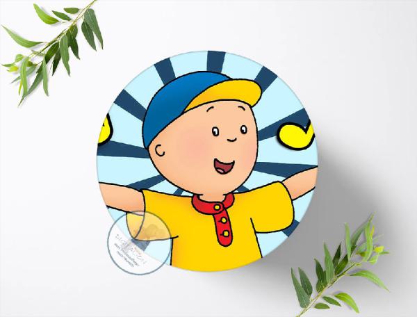 Caillou Tortenaufleger Ø 20cm, 0642w